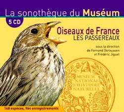 Oiseaux de France, les passeraux (5 CD)